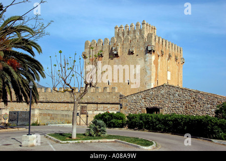 Castell de Capdepera Mallorca Stockfoto