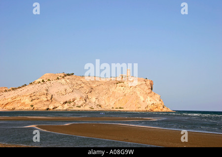 Oman Al Sawadi Resort Stockfoto