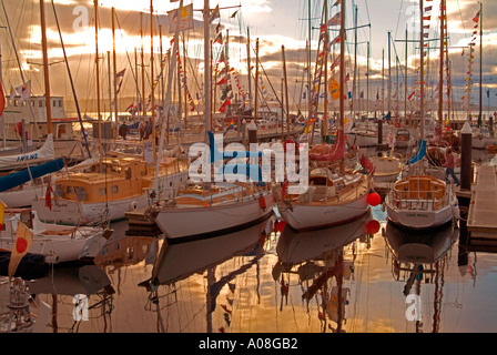 Australische Holzboot Festival 2005 Hobart Tasmanien Stockfoto