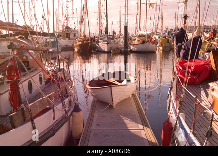 Australische Holzboot Festival 2005 Hobart Tasmanien Stockfoto