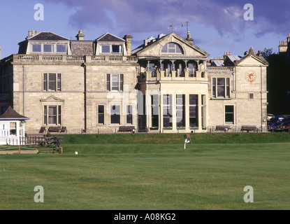 Dh Golf St Andrews Fife königliche und alte Golf Club House und Kiosk Schottland Stockfoto