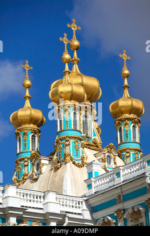 Sankt Petersburg-Katharinenpalast, Katharinas Palast in Puschkin Stockfoto