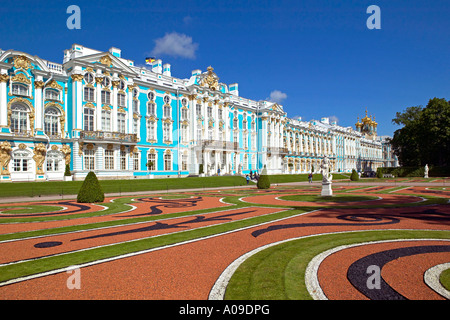 Sankt Petersburg-Katharinenpalast, Katharinas Palast in Puschkin Stockfoto