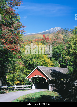 Pemigawasset Covered Bridge in New Hampshire USA Stockfoto
