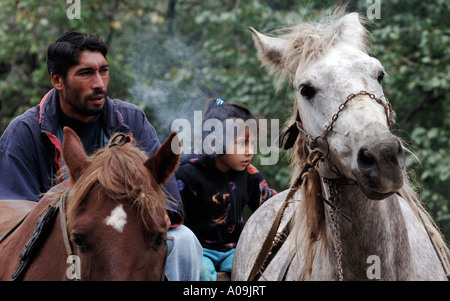 Romani Gipsy Gemeinschaft Dorf im Bezirk Spantov, Südosten Rumäniens. Stockfoto