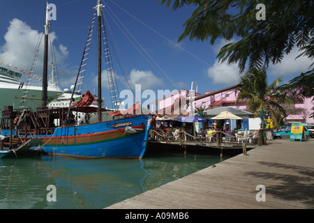 Kai Restaurant St Johns Antigua Caribbean Stockfoto