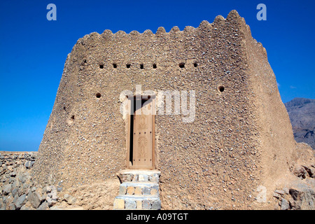 VAE Hautausschlag Al-Khaimah Dhaya Fort Stockfoto