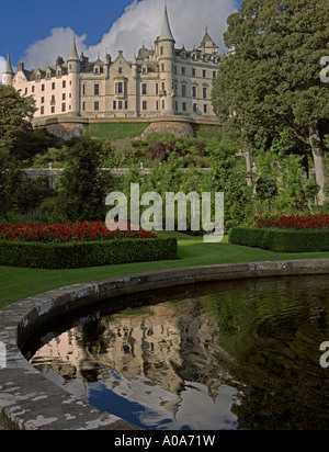 Dunrobin Castle Golspie Sutherland Highland Region in der Nähe von Inverness, Schottisches Hochland Stockfoto