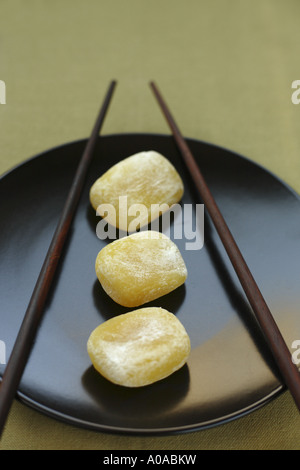 Japanische Reiskuchen Stockfoto