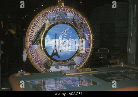 Casino-Rad, Paris, Las Vegas Stockfoto