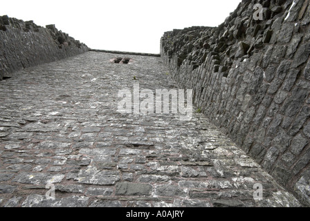 Carreg Cennen Schloss südöstlich von Llandelio Carmarthenshire South Wales Stockfoto