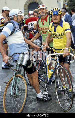 Granfondo Eroica Radrennen Gaiole In Chianti Toskana Italien Stockfoto