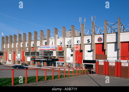 "Die Messer '' Sheffield United" Fußball-Stadion in Sheffield "Great Britain" Stockfoto