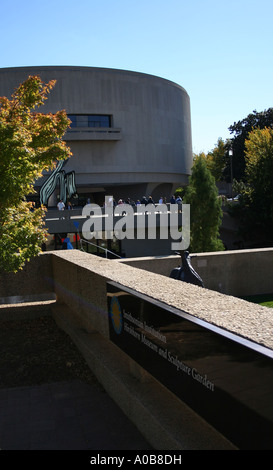 Smithsonian Institut Hirshhorn Museum und Skulpturengarten Garten Washington DC-Oktober 2006 Stockfoto