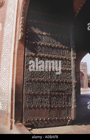 Buland Darwaza, Fatehpur Sikri, Agra, Indien. Stockfoto