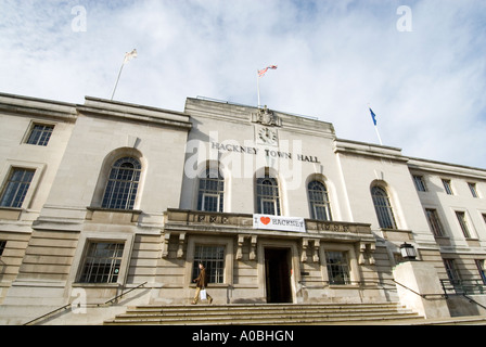 Hackney Rathaus London, Großbritannien Stockfoto