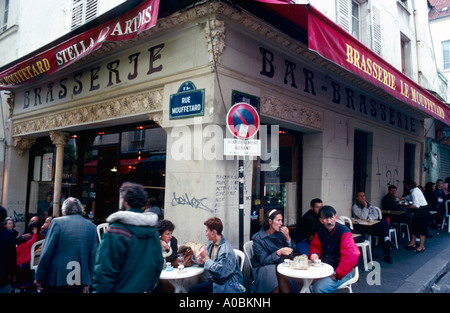 Paris bistro Stockfoto