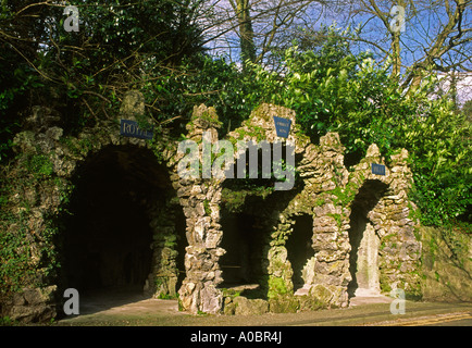 Dekorative Kalkstein Grotte bekannt als Royal auch in Matlock Bath Debyshire Peak District England UK Stockfoto