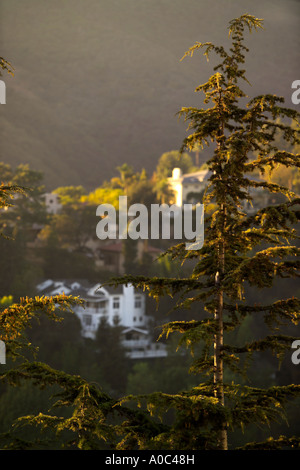 Blick vom, Getty Center, Los Angeles, Kalifornien, USA, Richard Meier Stockfoto