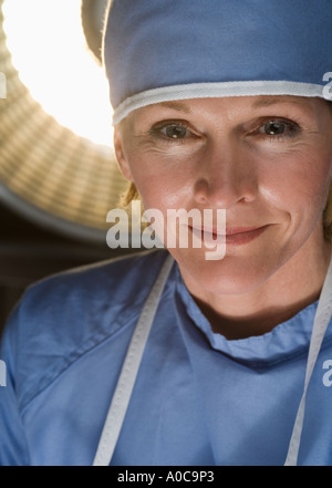 Porträt von einer Ärztin Stockfoto