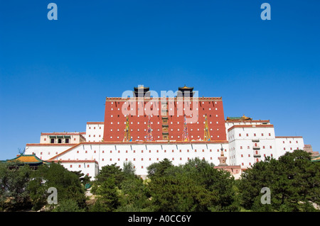 Putongzhongcheng Tempel, ist benannt als kleine Potala-Palast in Chengde Stockfoto