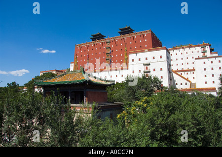 Putongzhongcheng Tempel, ist benannt als kleine Potala-Palast in Chengde Stockfoto