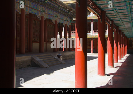 Putongzhongcheng Tempel, ist benannt als kleine Potala-Palast in Chengde Stockfoto