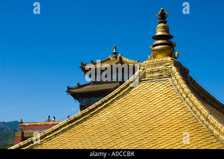 Putongzhongcheng Tempel, ist benannt als kleine Potala-Palast in Chengde Stockfoto