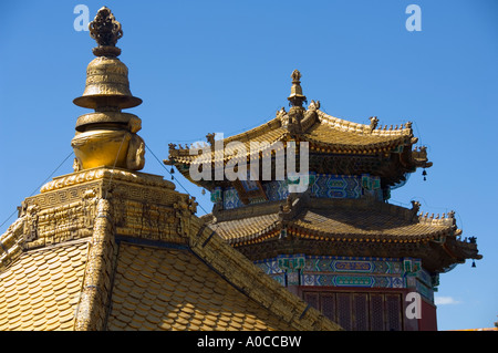 Putongzhongcheng Tempel, ist benannt als kleine Potala-Palast in Chengde Stockfoto