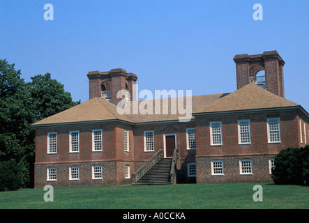 Virginia Stratford Hall Plantage Robert E Lee Geburtsort Stockfoto