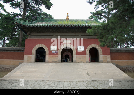 Pule Si (der Tempel der universelle Freude), einer der vorgelagerten Tempel (acht äußere Tempel) in Chengde Stockfoto