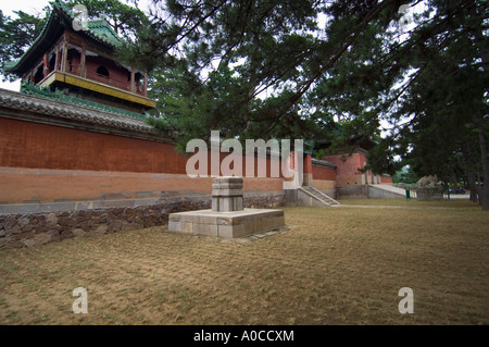 Pule Si (der Tempel der universelle Freude), einer der vorgelagerten Tempel (acht äußere Tempel) in Chengde Stockfoto