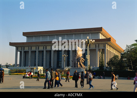 Vorsitzender Mao Zedong Memorial Hall Beijing China Stockfoto