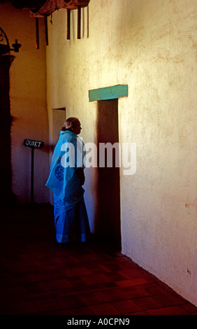 Heiligtum, Mission San Juan Batista, CA Stockfoto