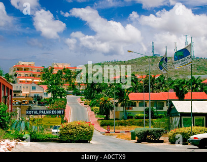 Eigentumswohnung Conplex in Curacao, Niederländische Antillen Stockfoto