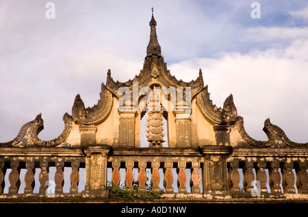 Stock Foto eine äußere Details von Ananda Pahto in Bagan in Myanmar 2006 Stockfoto