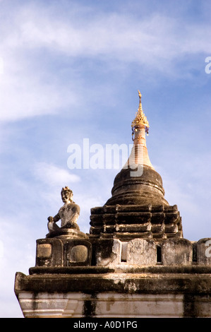 Stock Foto eine äußere Details von Ananda Pahto in Bagan in Myanmar 2006 Stockfoto