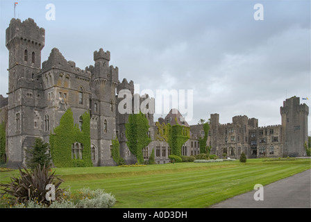 Irland County Mayo Cong Ashford Castle hotel Stockfoto
