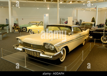 1957 Plymouth Fury im Walter P Chrysler Museum in Detroit Michigan USA Stockfoto