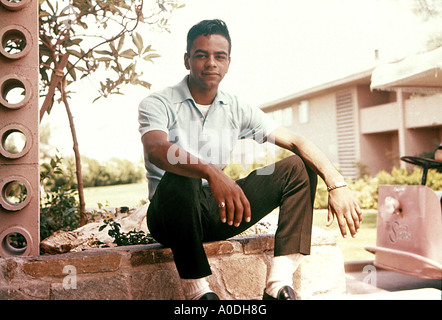 JOHNNY MATHIS U.S. Sänger über 1961 Stockfoto