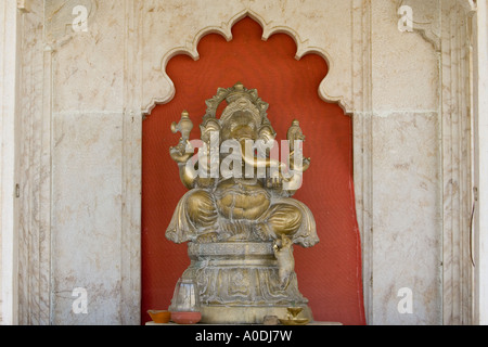 Statue des Hindu-Gottes Ganesh - Indien Stockfoto