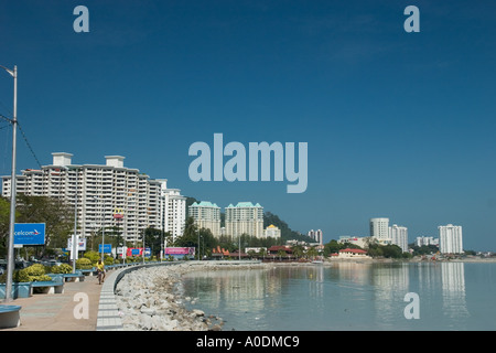 Gurney Drive Georgetown Penang Stockfoto