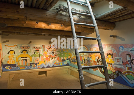 Hopi Kiva das Museum of Northern Arizona in Flagstaff, Arizona Stockfoto