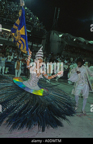 Karneval Rio De Janeiro Brasilien Stockfoto