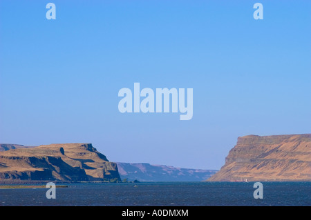 Wallula Lücke am Columbia River im südöstlichen Washington Stockfoto