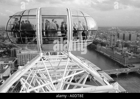 Das London eye Stockfoto
