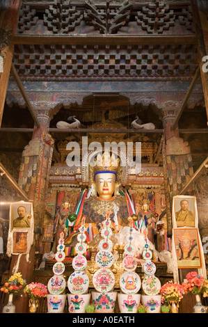 Schrein im Palchoi Kloster-Gyangtse Tibet 8 Stockfoto