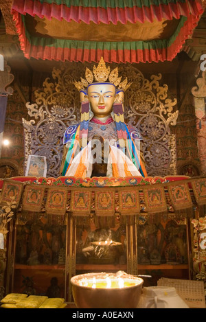 Erhabene Schrein in Palchoi Kloster - Gyangtse Tibet 5 Stockfoto