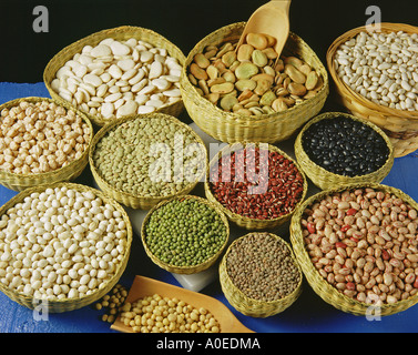 Hülsenfrüchte-Stillleben Stockfoto
