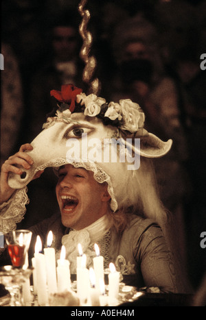 AMADEUS 1984 Saul Zaentz Film mit Tom Hulce als Mozart Stockfoto